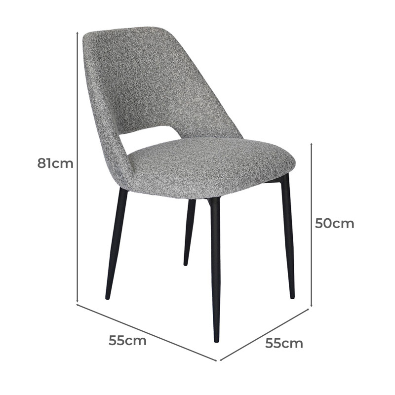 Presley Boucle Dining Chair