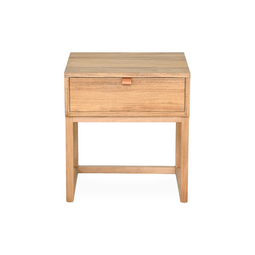 Lissandra Acacia Wood Bedside Table | Temple & Webster