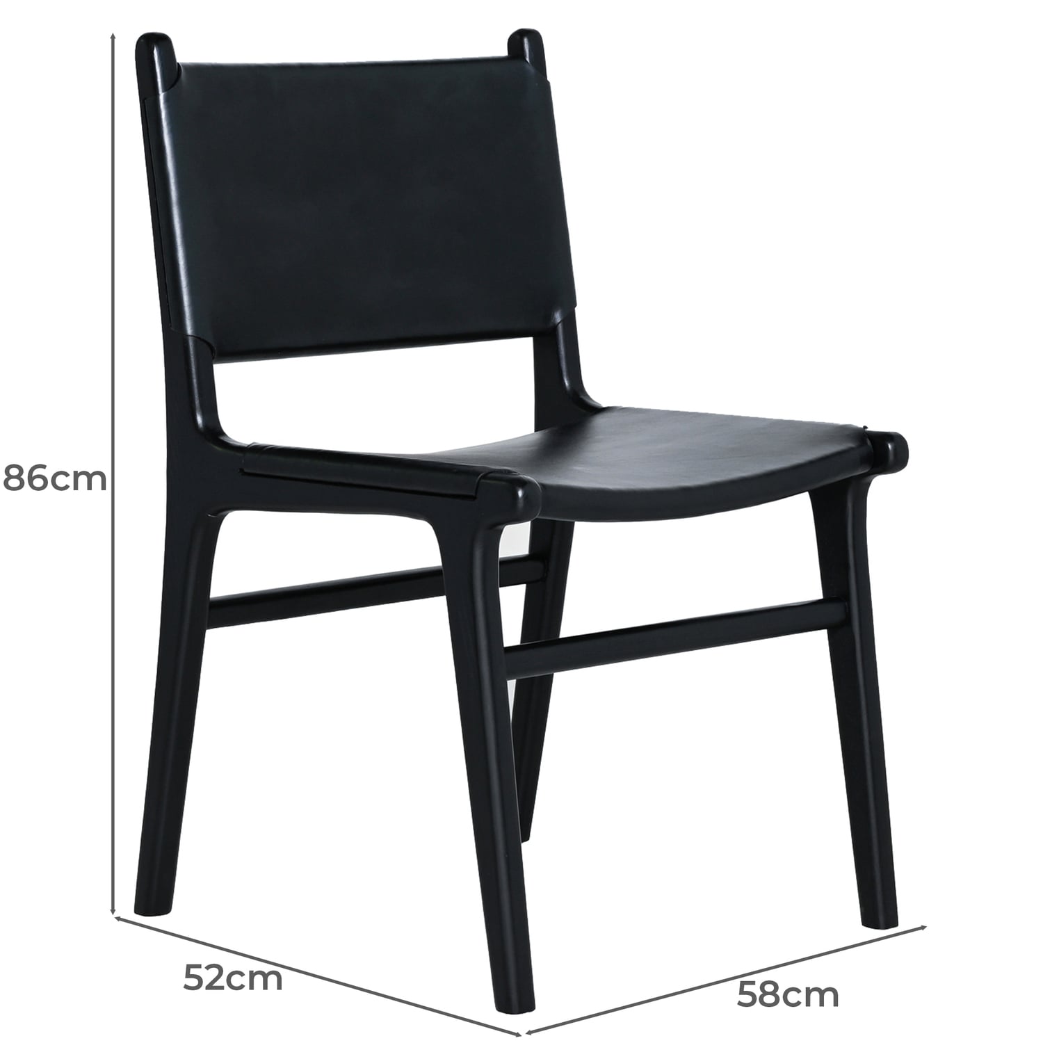 Azir Teak Wood Dining Chairs