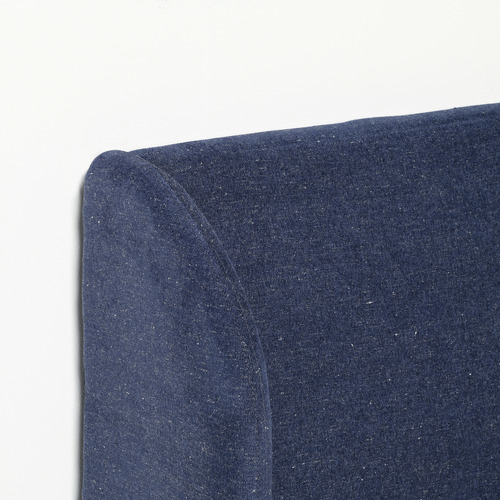 Aubin Upholstered King Headboard with Wing