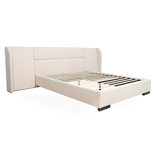 Oatmeal Aubin Upholstered Bed