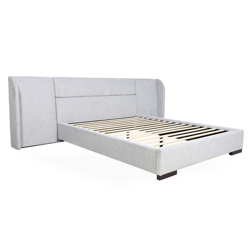 Paloma Grey Aubin Upholstered Bed