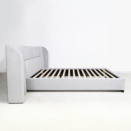 Paloma Grey Aubin Upholstered Bed