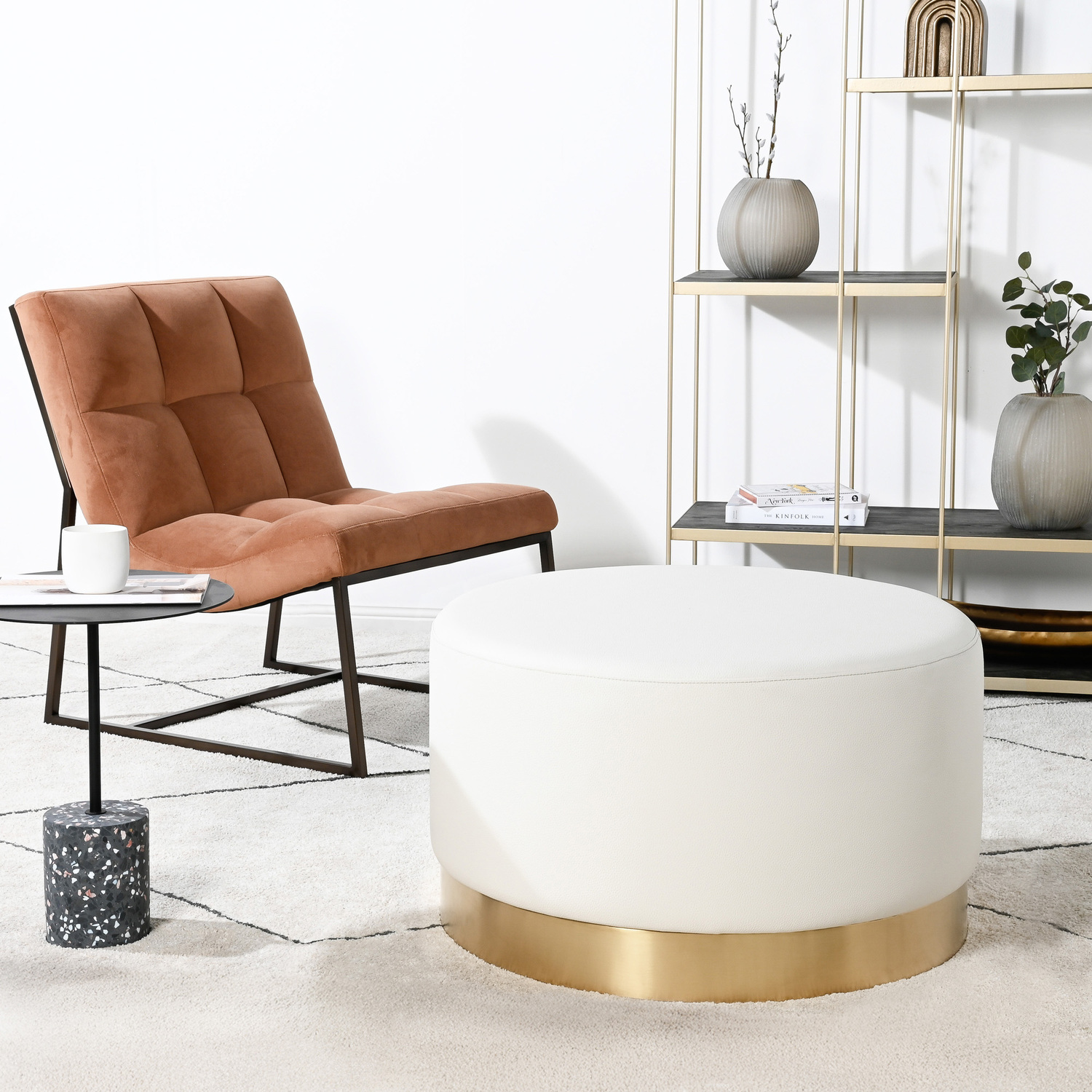 Medium-Round-Aryal-Faux-Leather-Ottoman