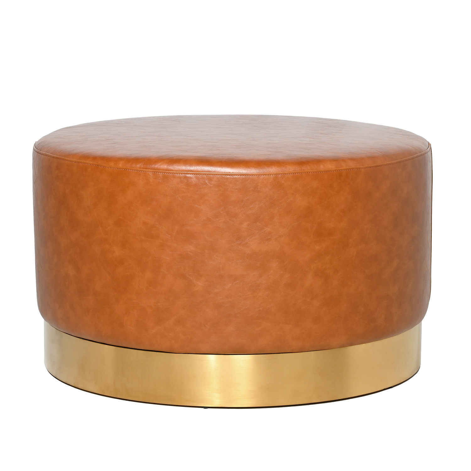 Medium-Round-Aryal-Faux-Leather-Ottoman