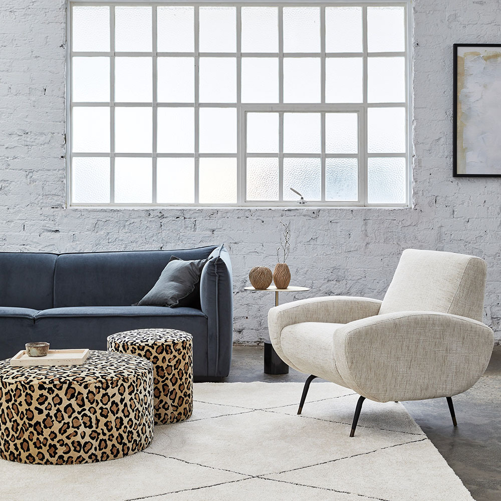 Parma 3 Seater Velvet Sofa