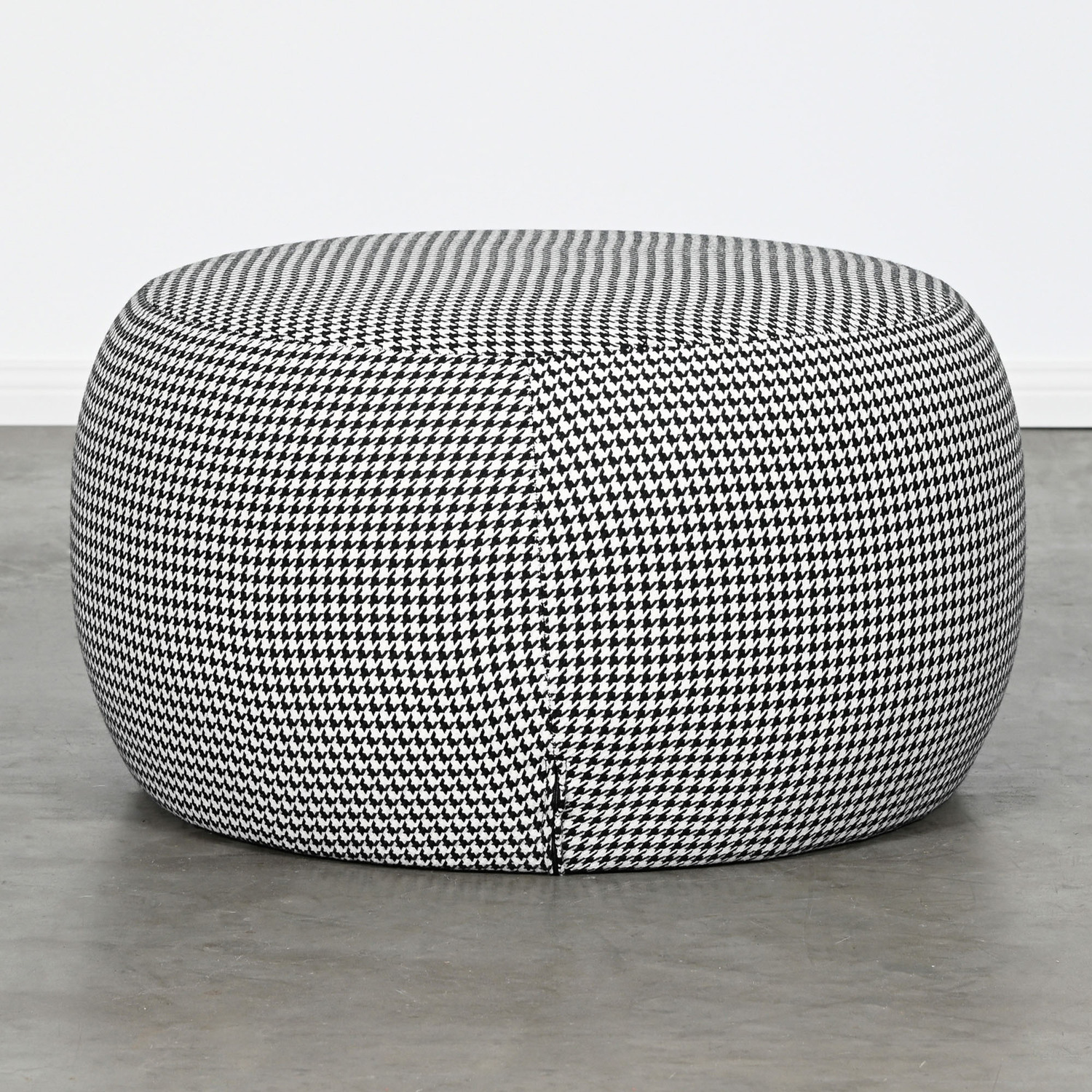 Cranston Houndstooth Ottoman