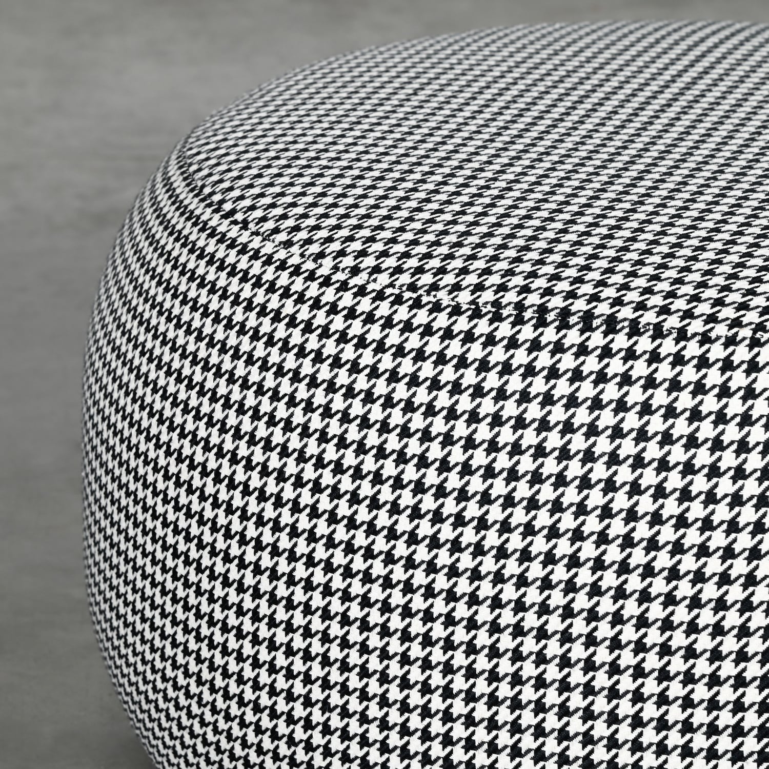 Cranston Houndstooth Ottoman