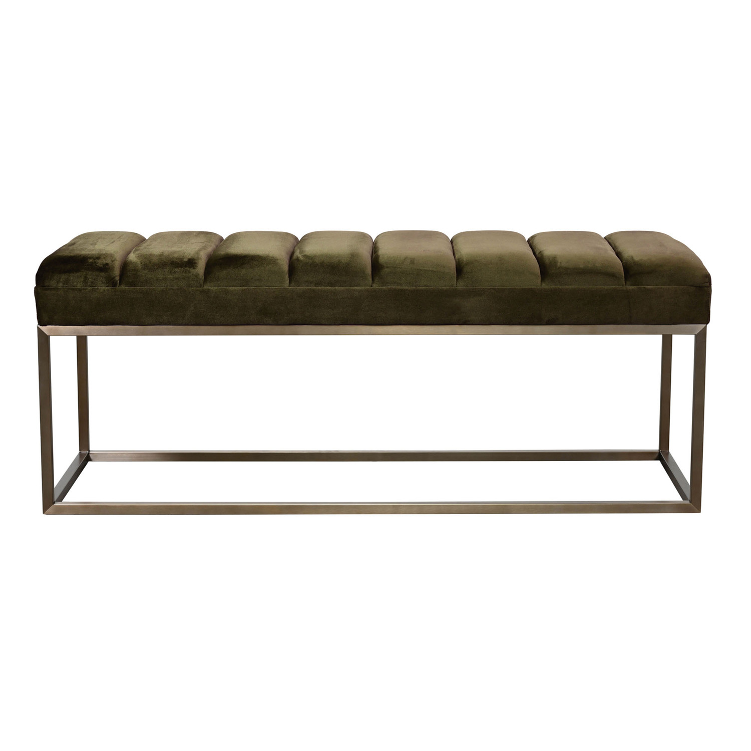 Easton Velvet Ottoman Bench