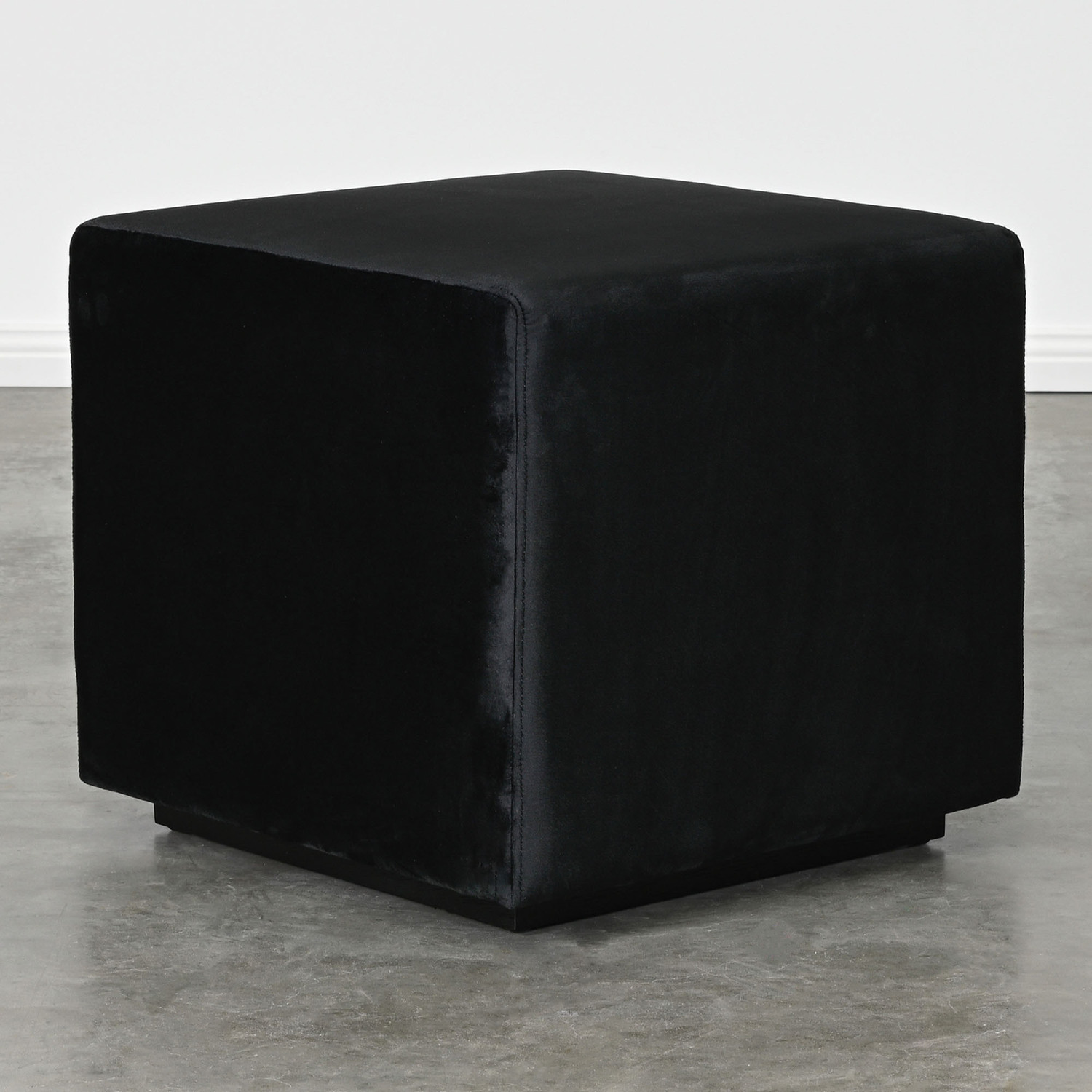 Fuller Velvet Ottoman