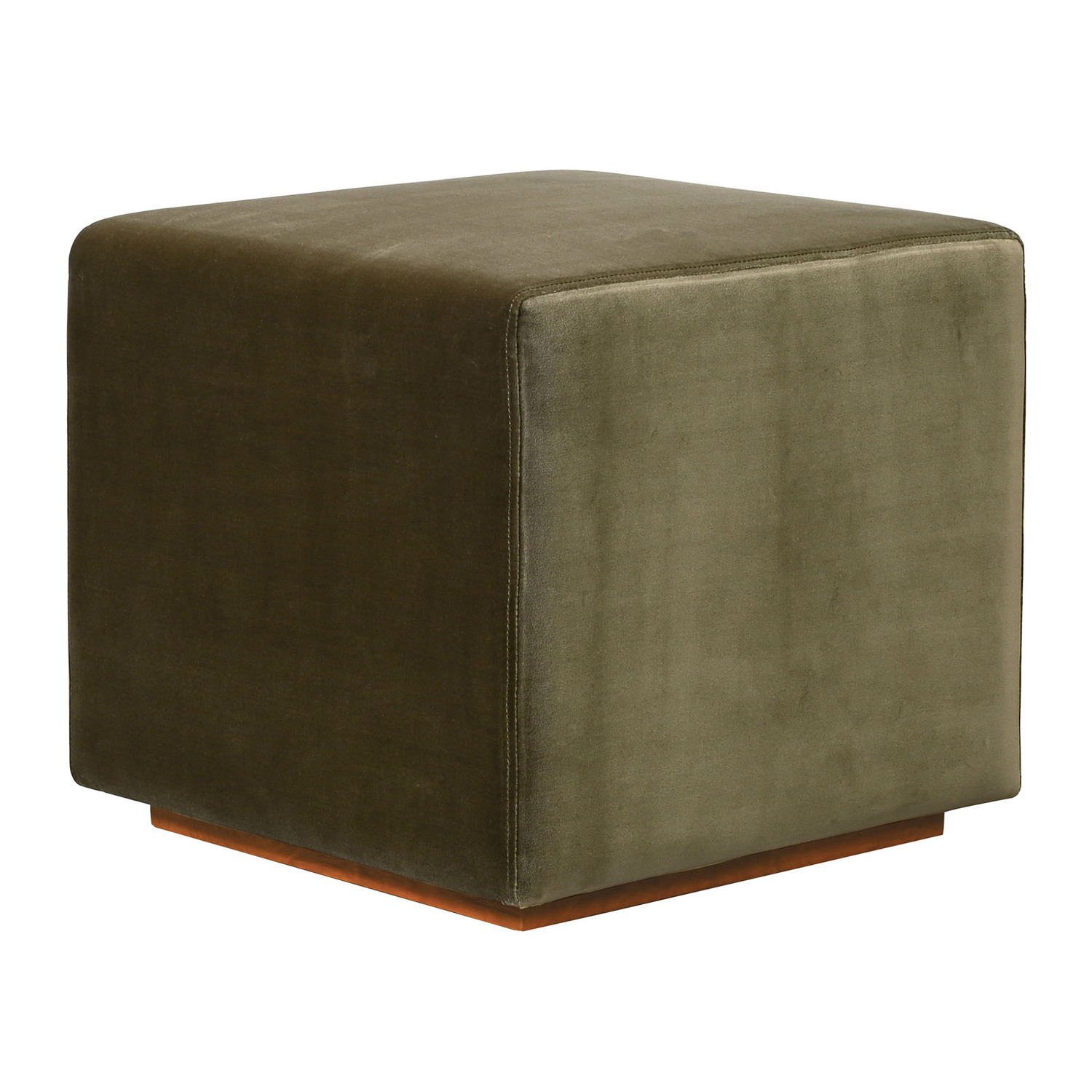 Fuller Velvet Ottoman