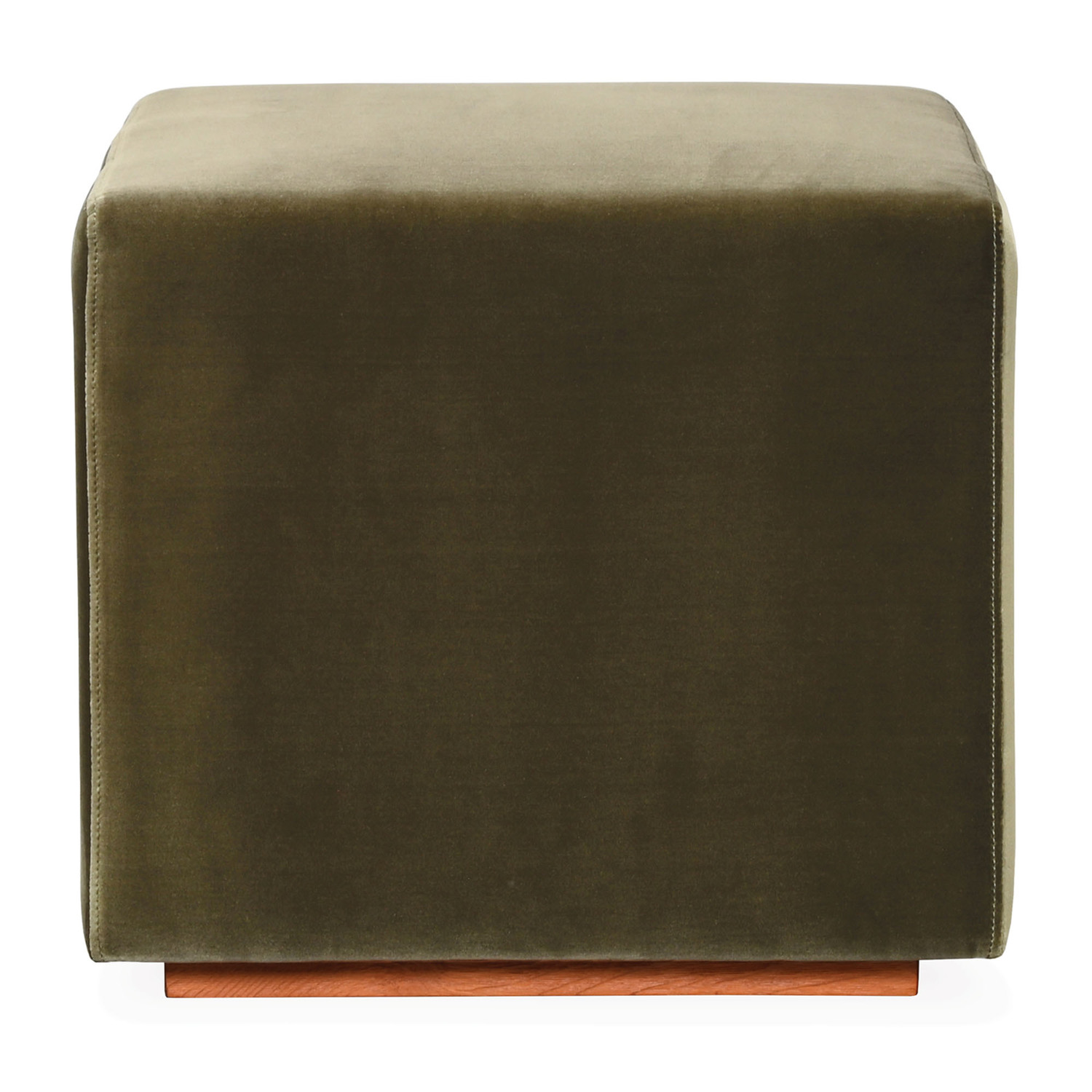 Fuller Velvet Ottoman