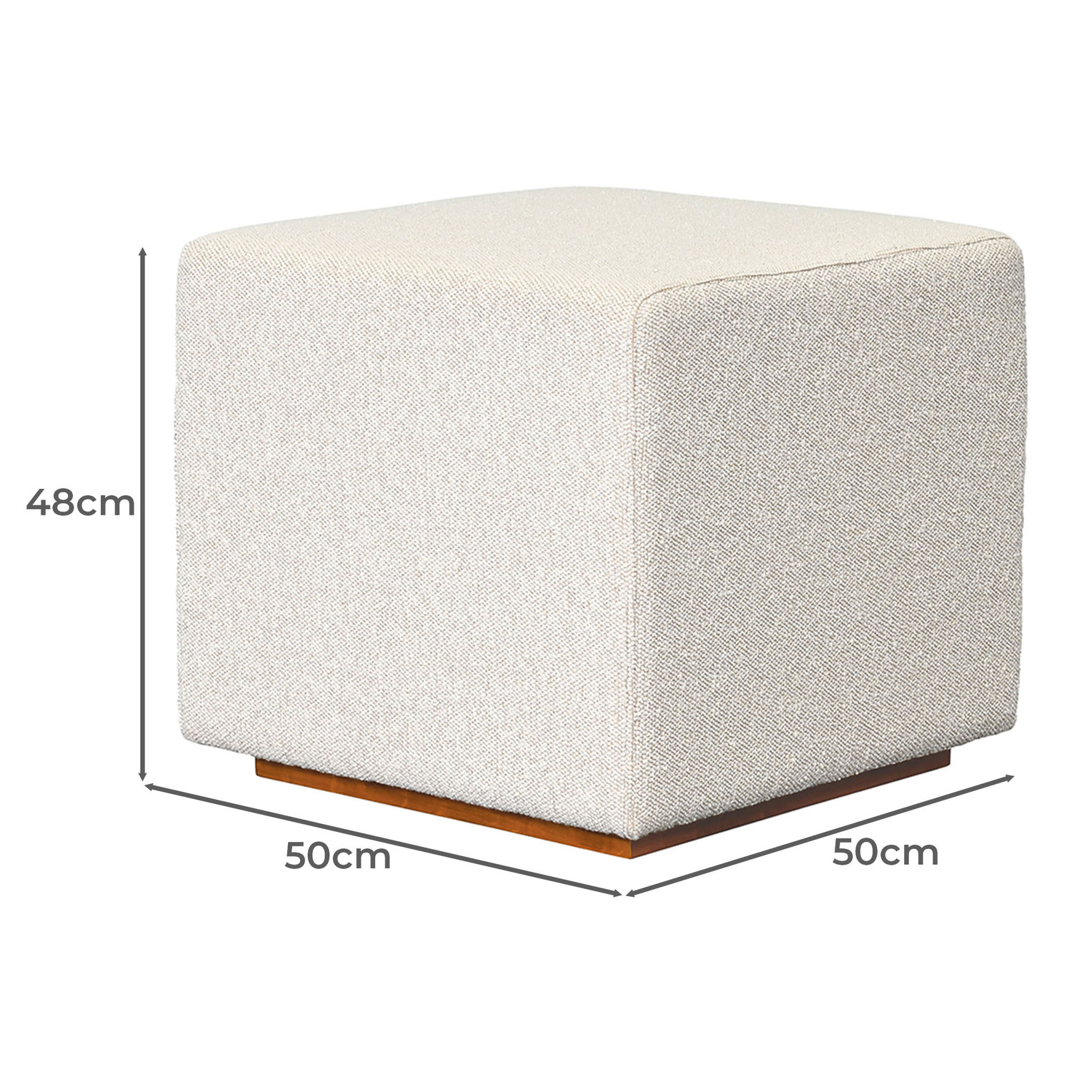 Fuller Upholstered Ottoman