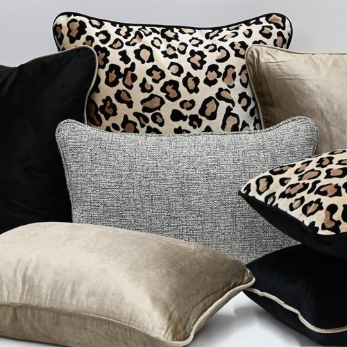 Roche Square Velvet Cushion