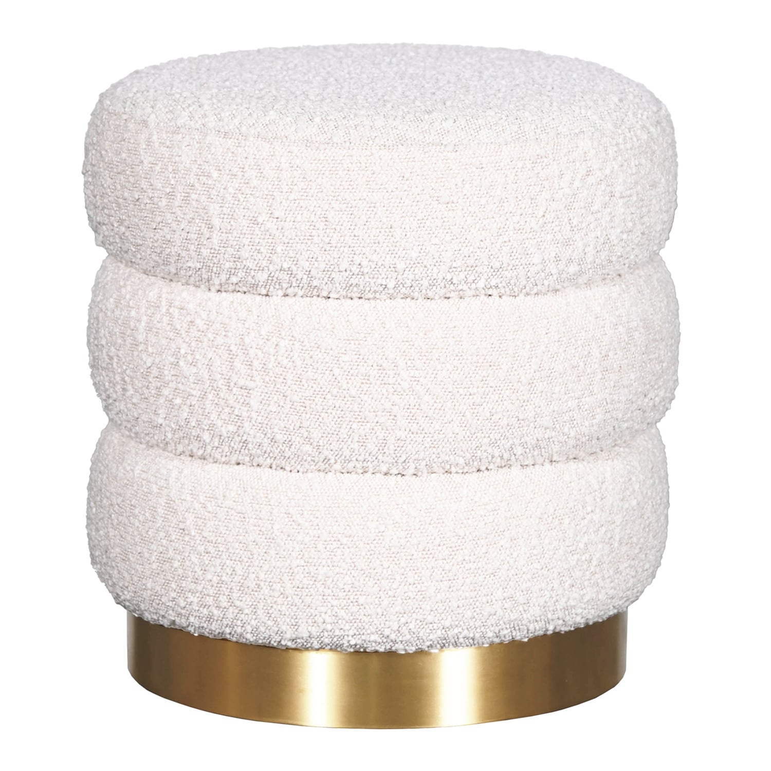 Lauder Boucl&eacute; Ottoman