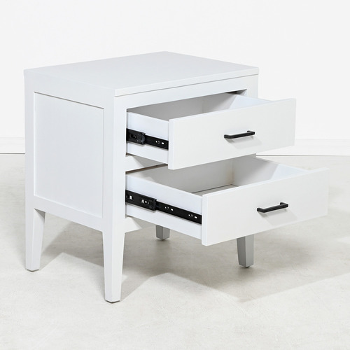 Nordiko 2 Drawer Bedside Table