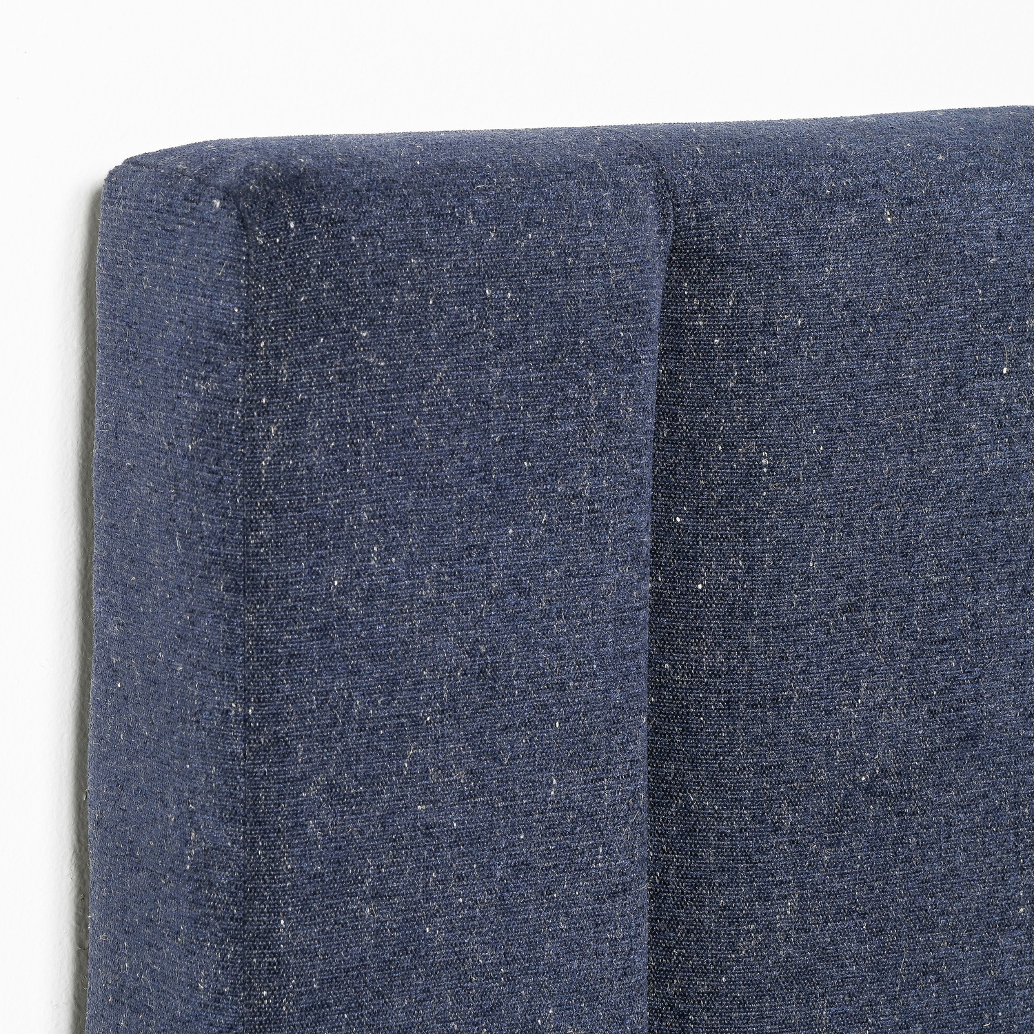 Aubin Linen-Blend Bed Frame
