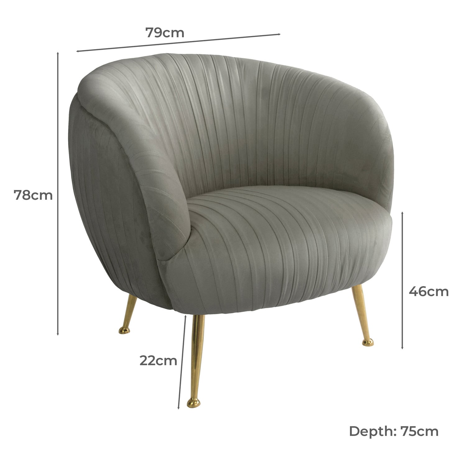 Aphelios Velvet Armchair
