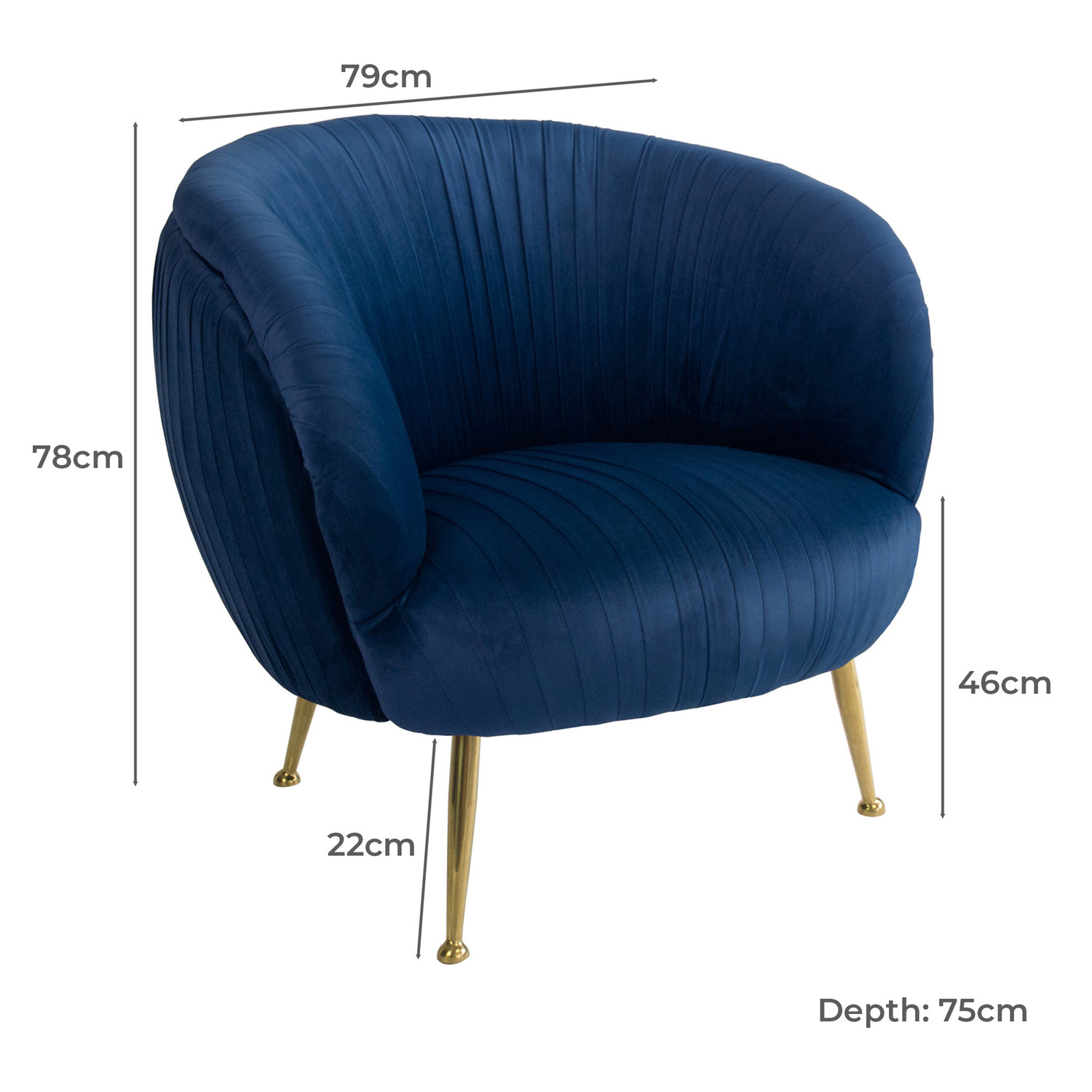 Aphelios Velvet Armchair