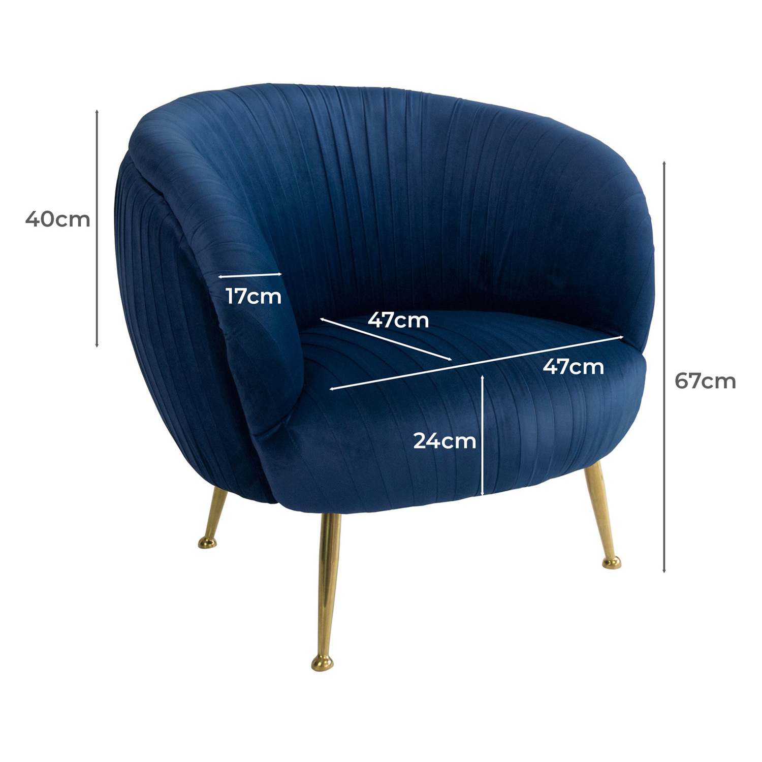 Aphelios Velvet Armchair