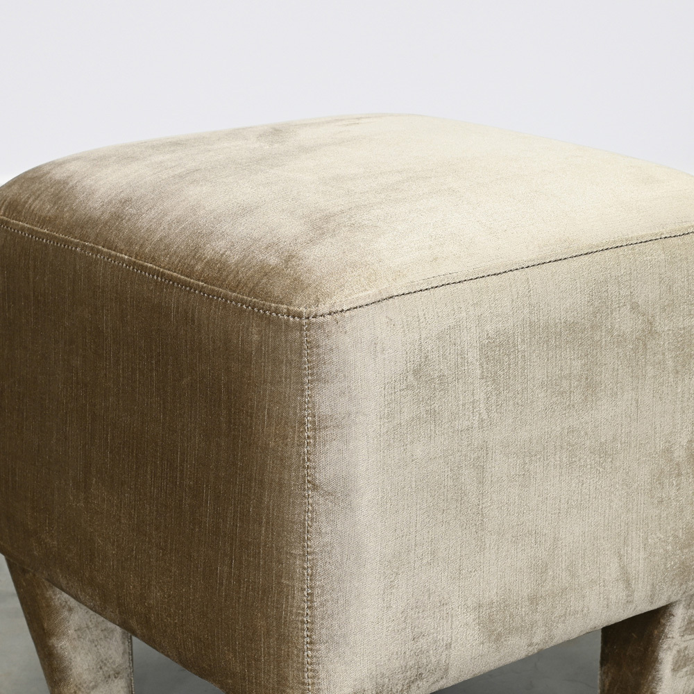 Liliane Velvet Ottoman