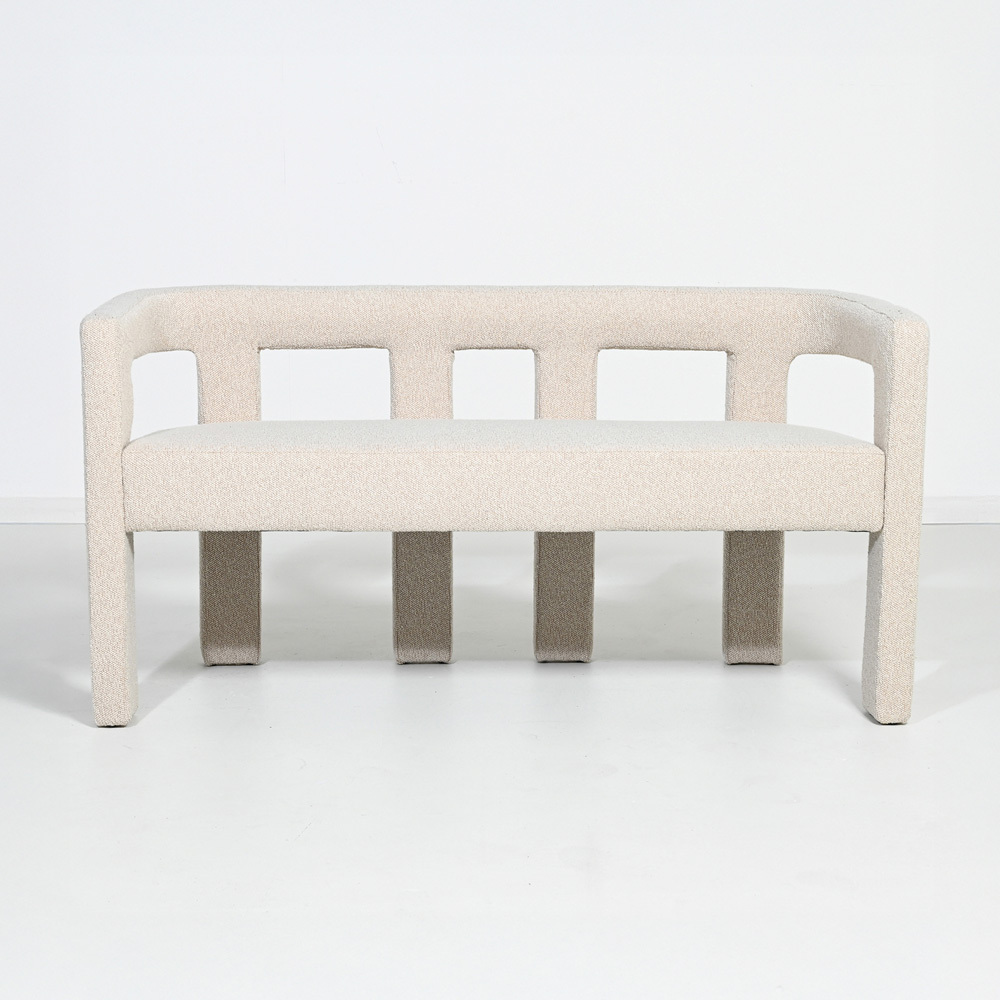 Oatmeal Simone 2 Seater Boucle Sofa