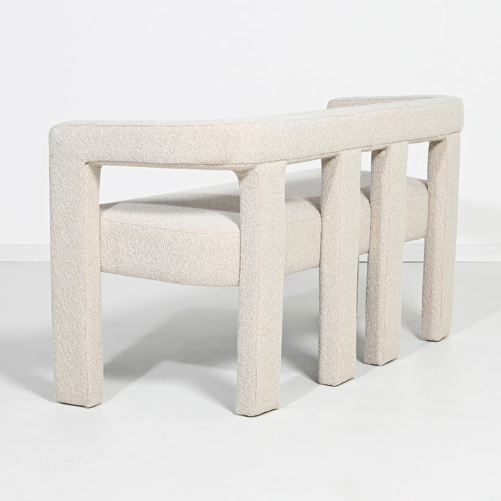 Oatmeal Simone 2 Seater Boucle Sofa
