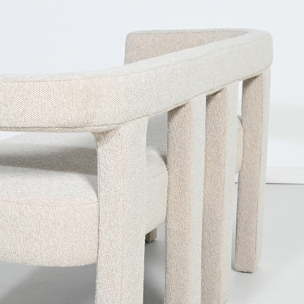 Oatmeal Simone 2 Seater Boucle Sofa