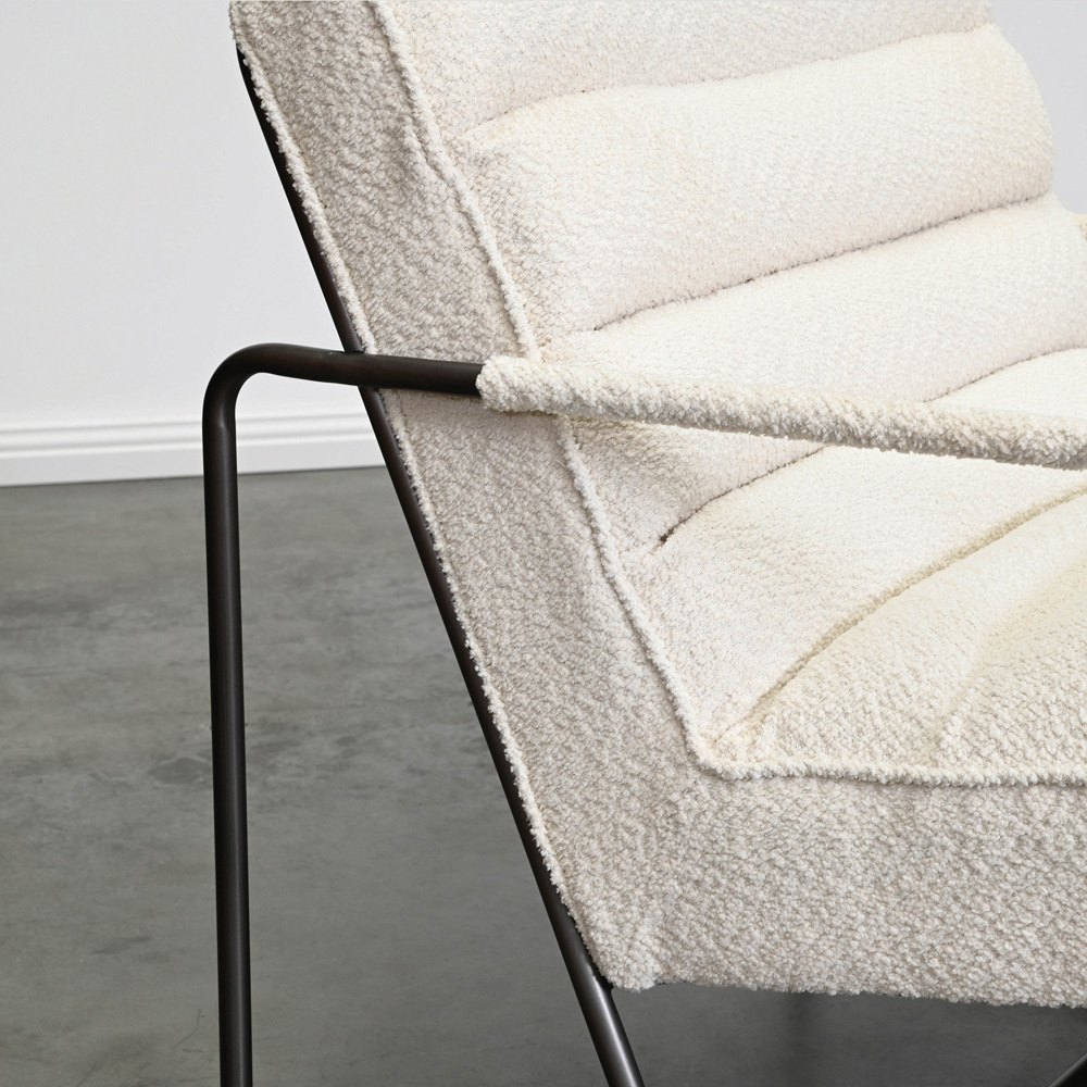 Monika Boucle Armchair