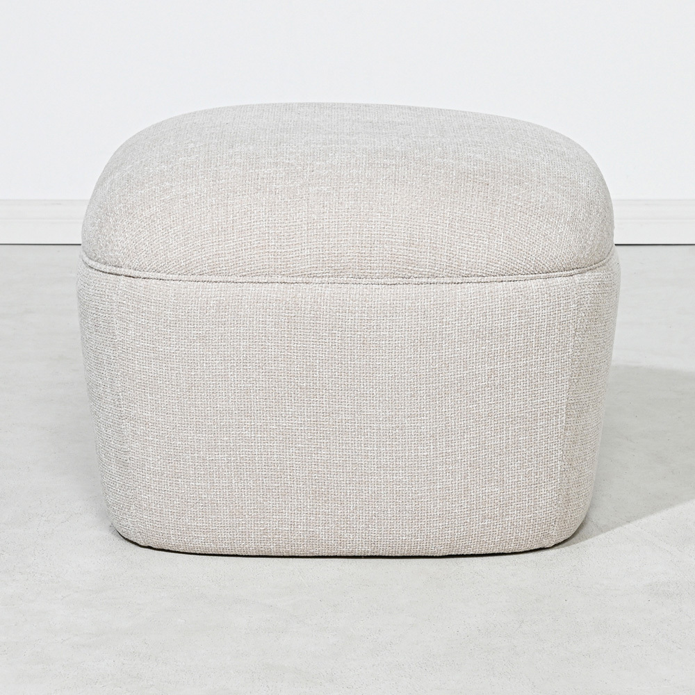 Karin Chenille Ottoman