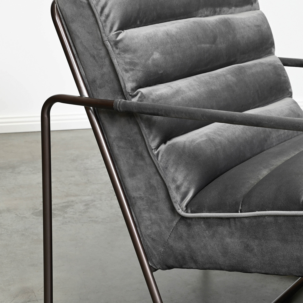 Monika Velvet Accent Chair