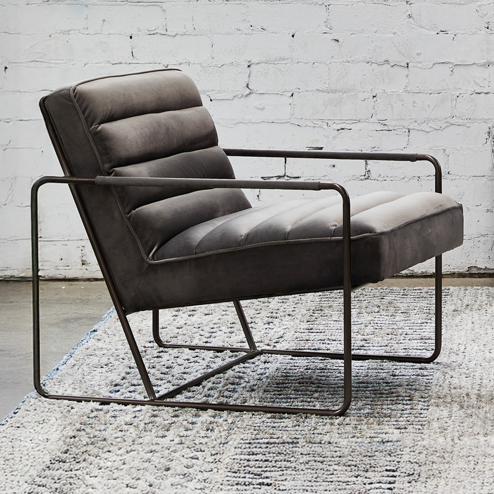 Monika Velvet Accent Chair
