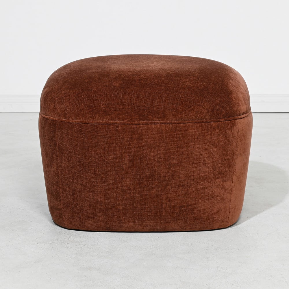 Karin Chenille Ottoman