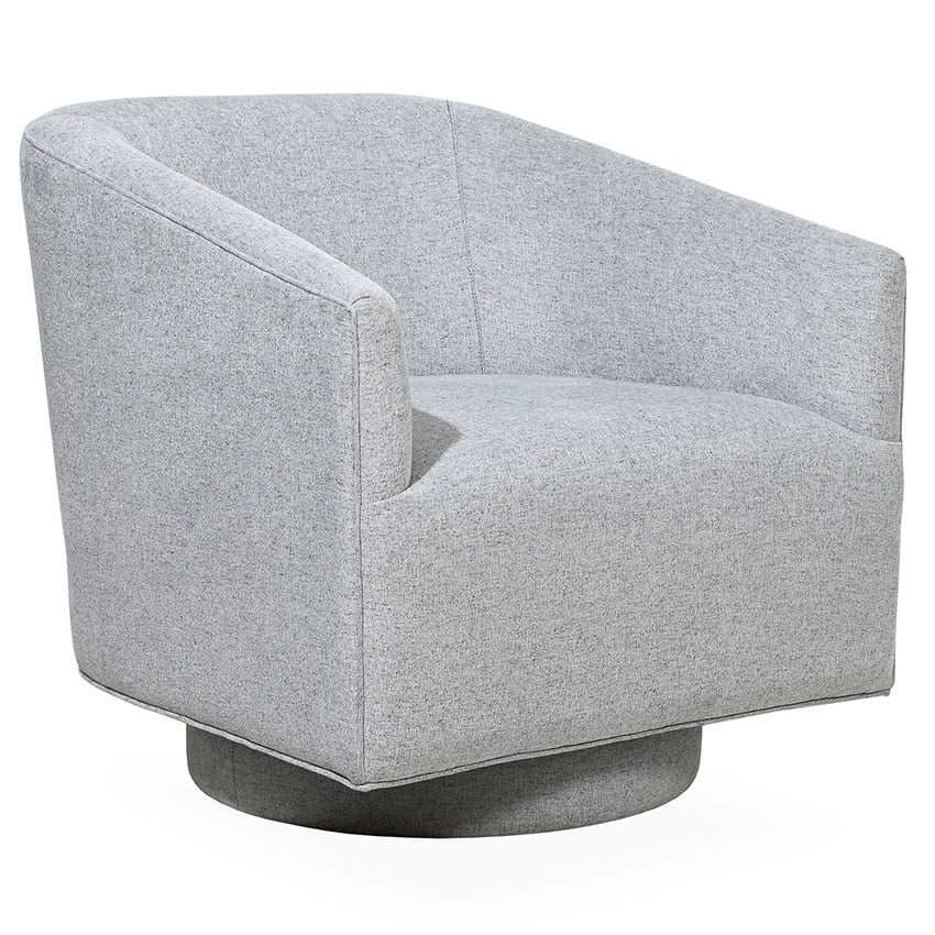 Gabby Upholstered Swivel Armchair