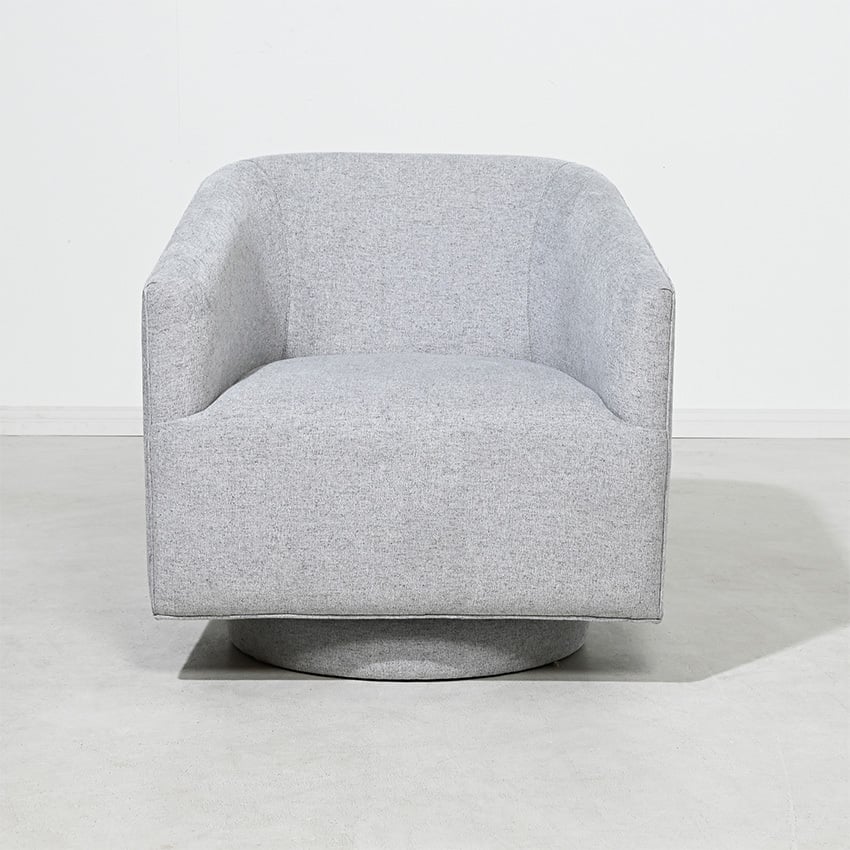 Gabby Upholstered Swivel Armchair