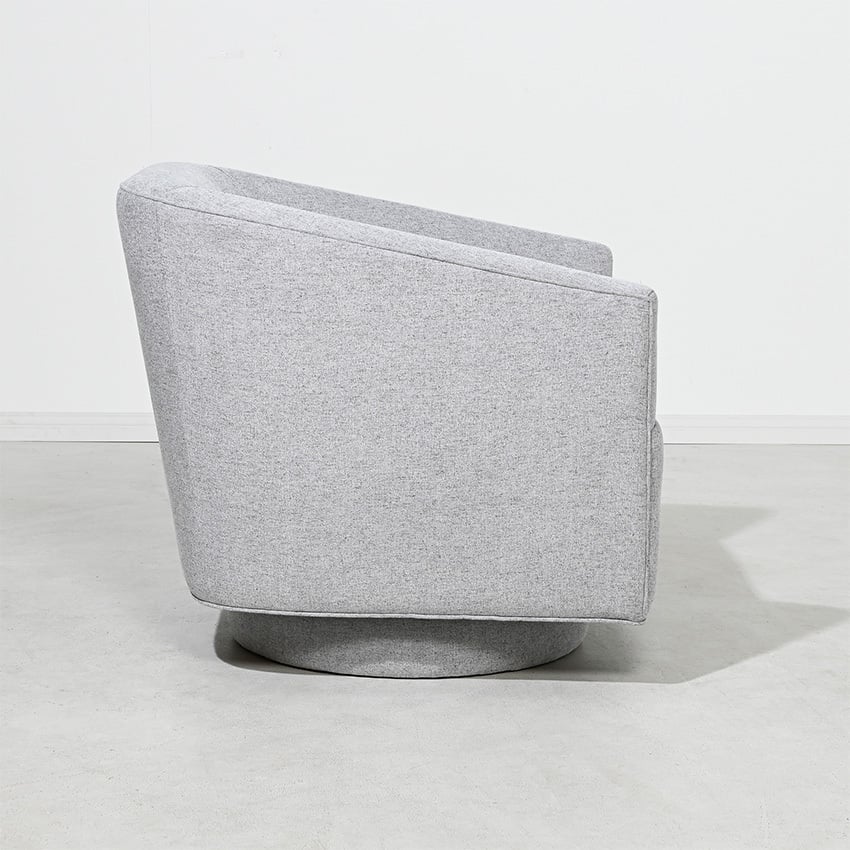 Gabby Upholstered Swivel Armchair