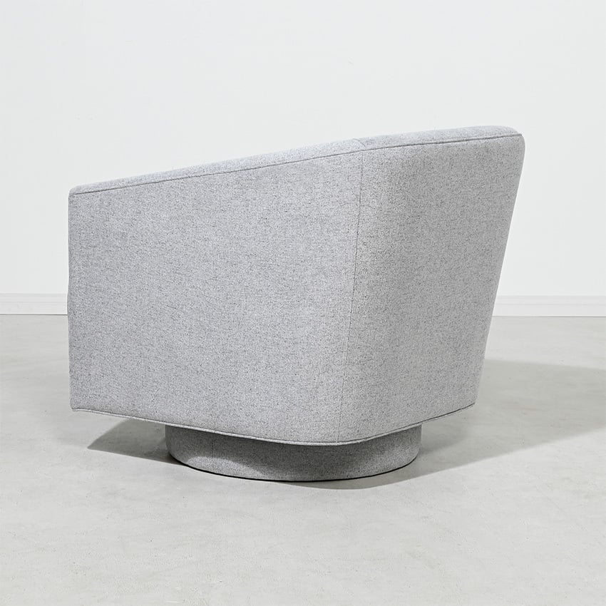 Gabby Upholstered Swivel Armchair
