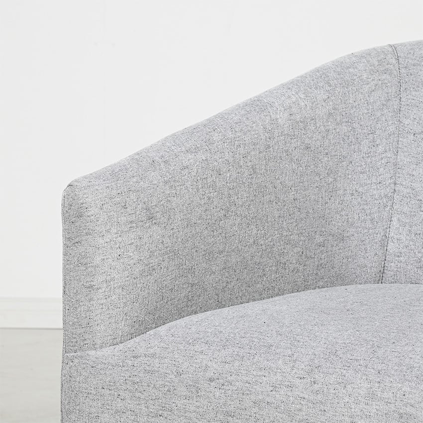 Gabby Upholstered Swivel Armchair