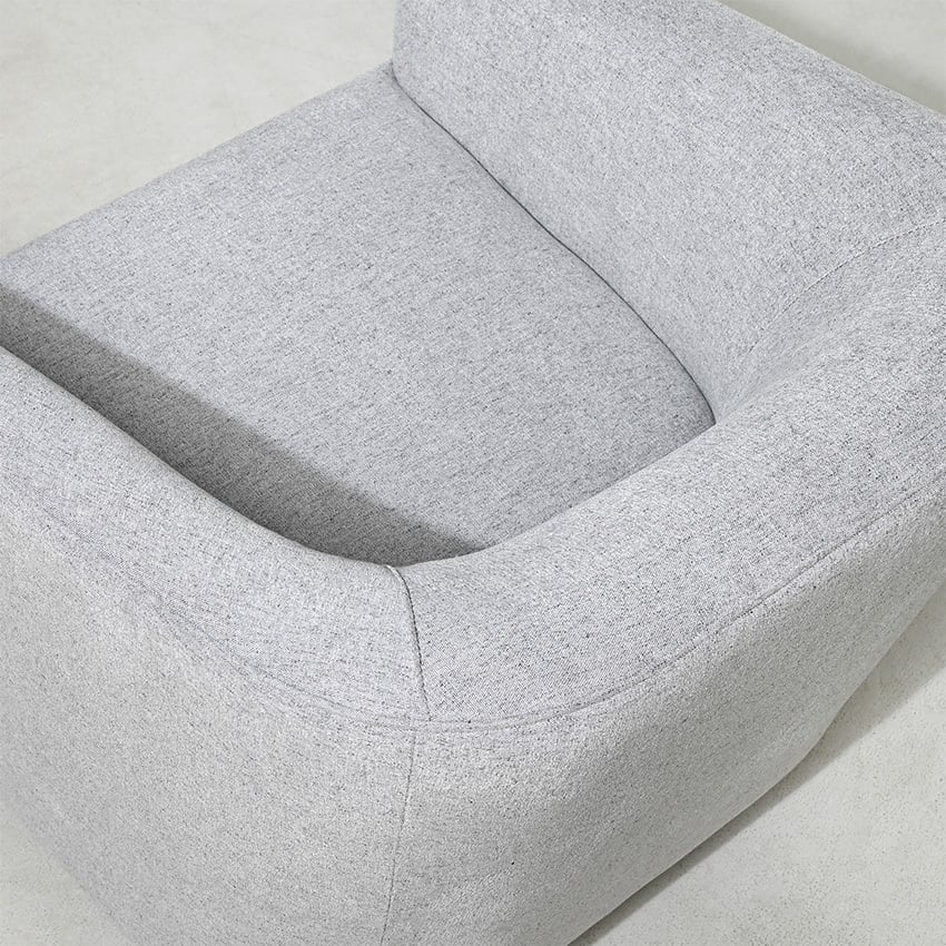 Gabby Upholstered Swivel Armchair