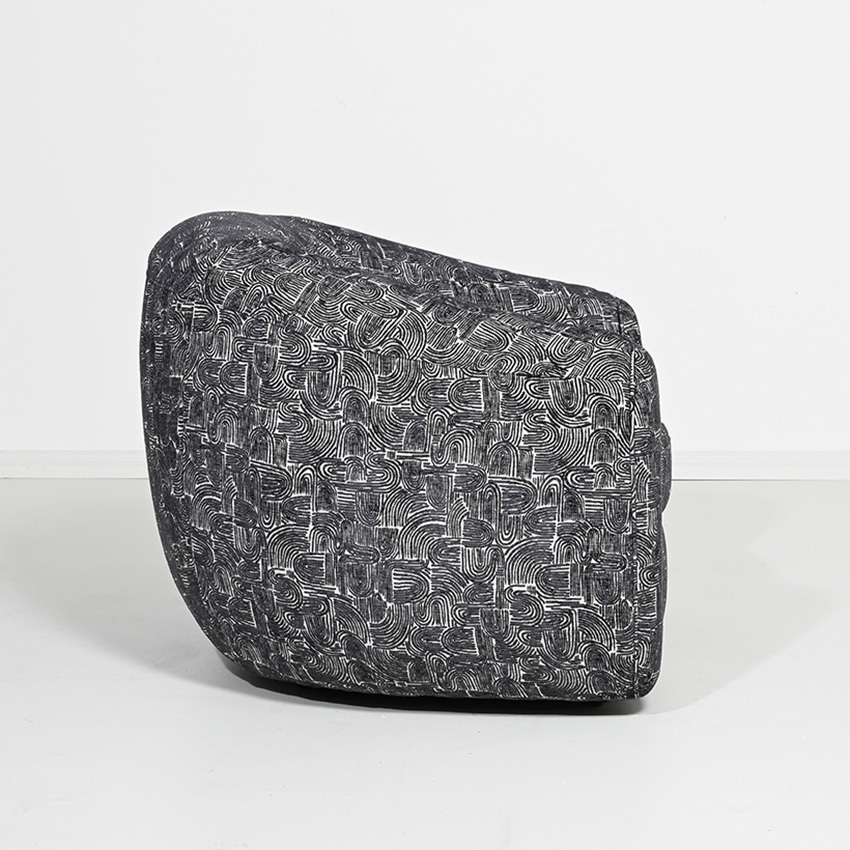 Chgarcoal Alex Upholstered Armchair