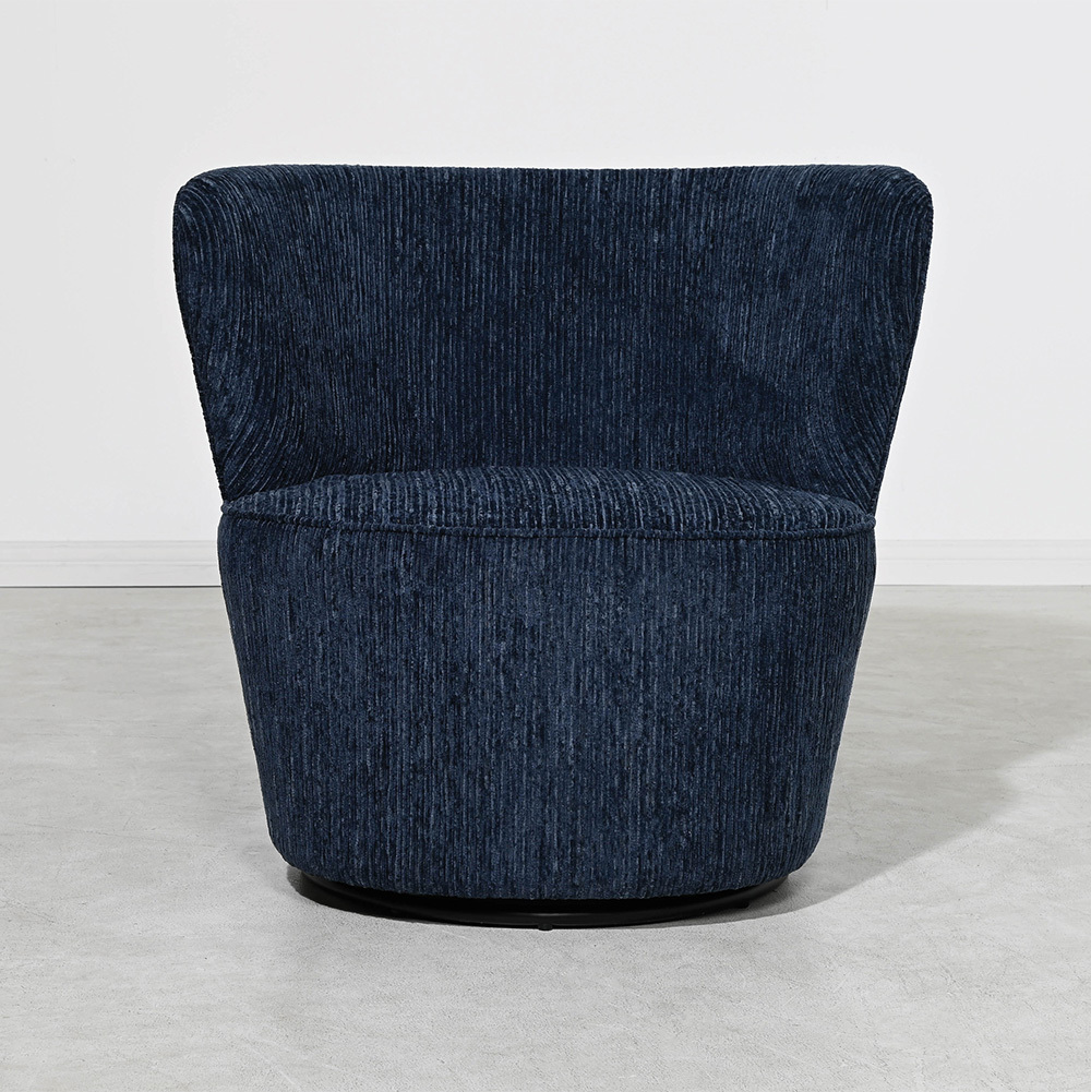 Indigo Veni Upholstered Swivel Armchair