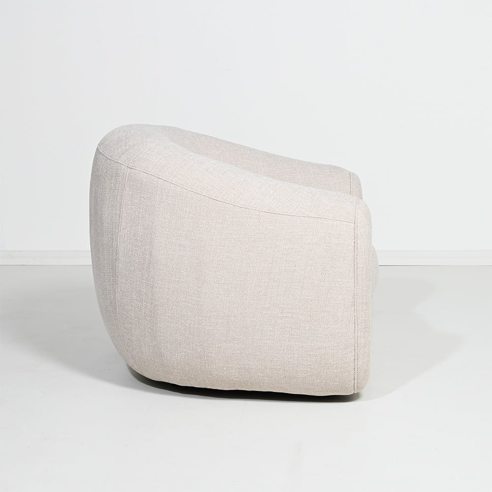 Beige Alex Upholstered Armchair