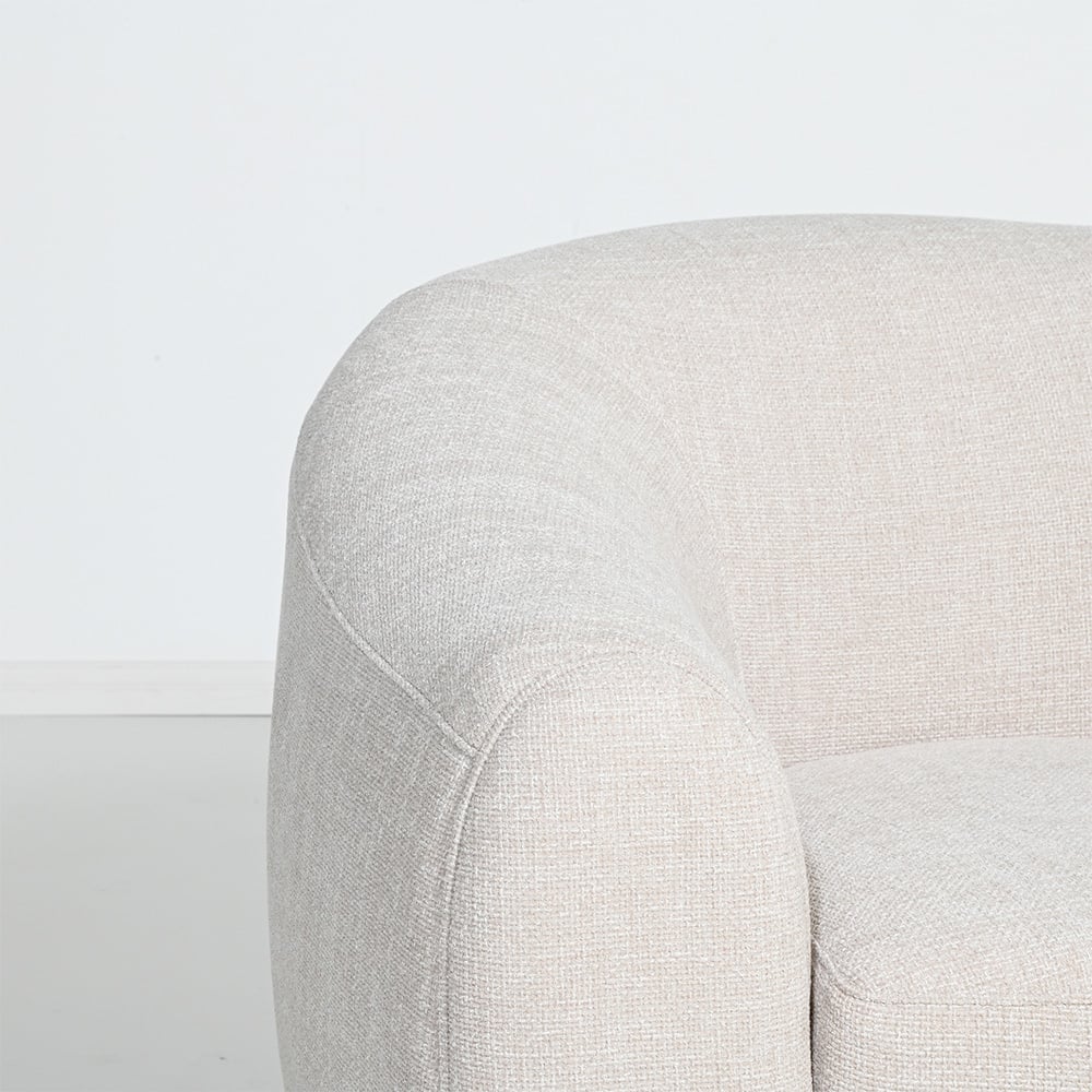 Beige Alex Upholstered Armchair