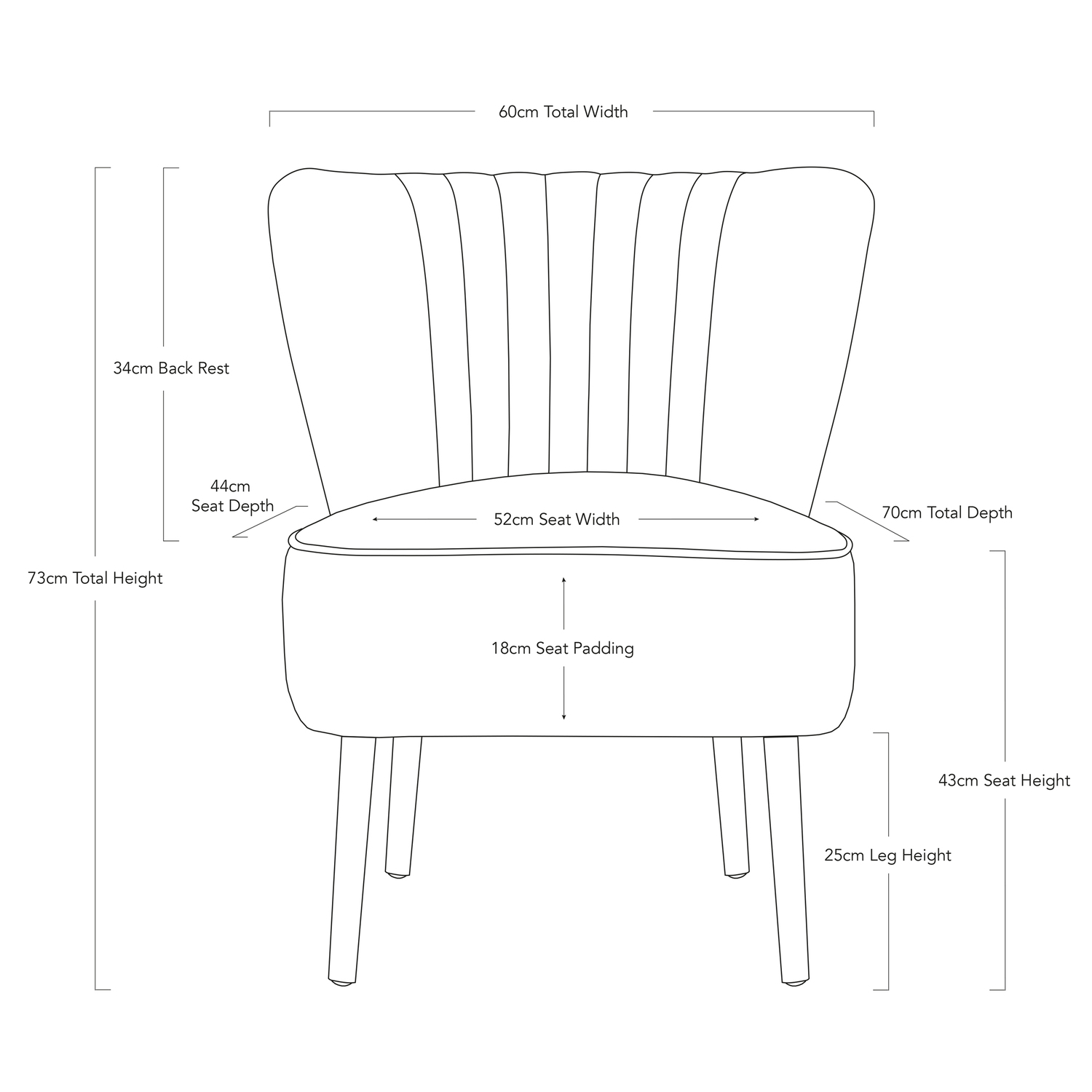 Coco Velvet Accent Chair