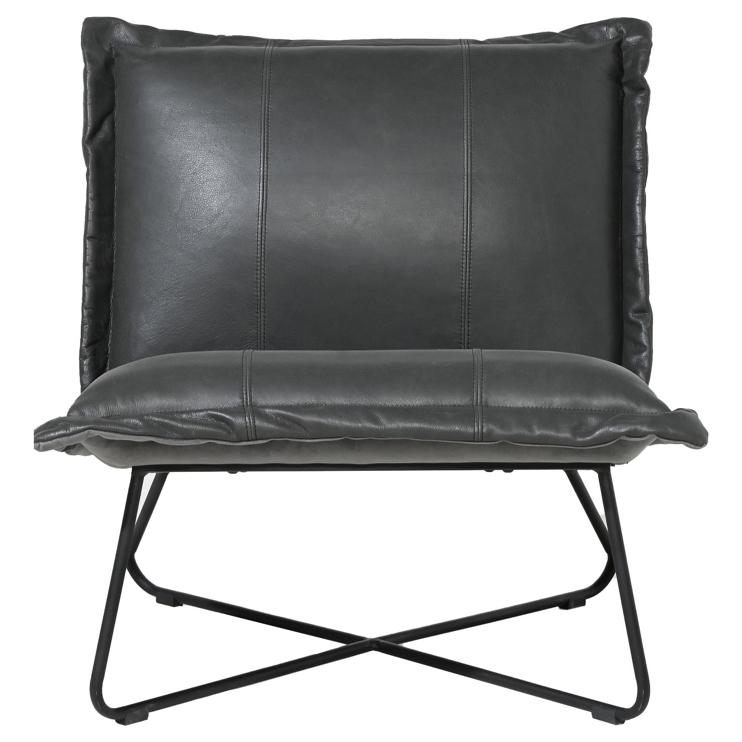 Roman Cowhide Leather Chair