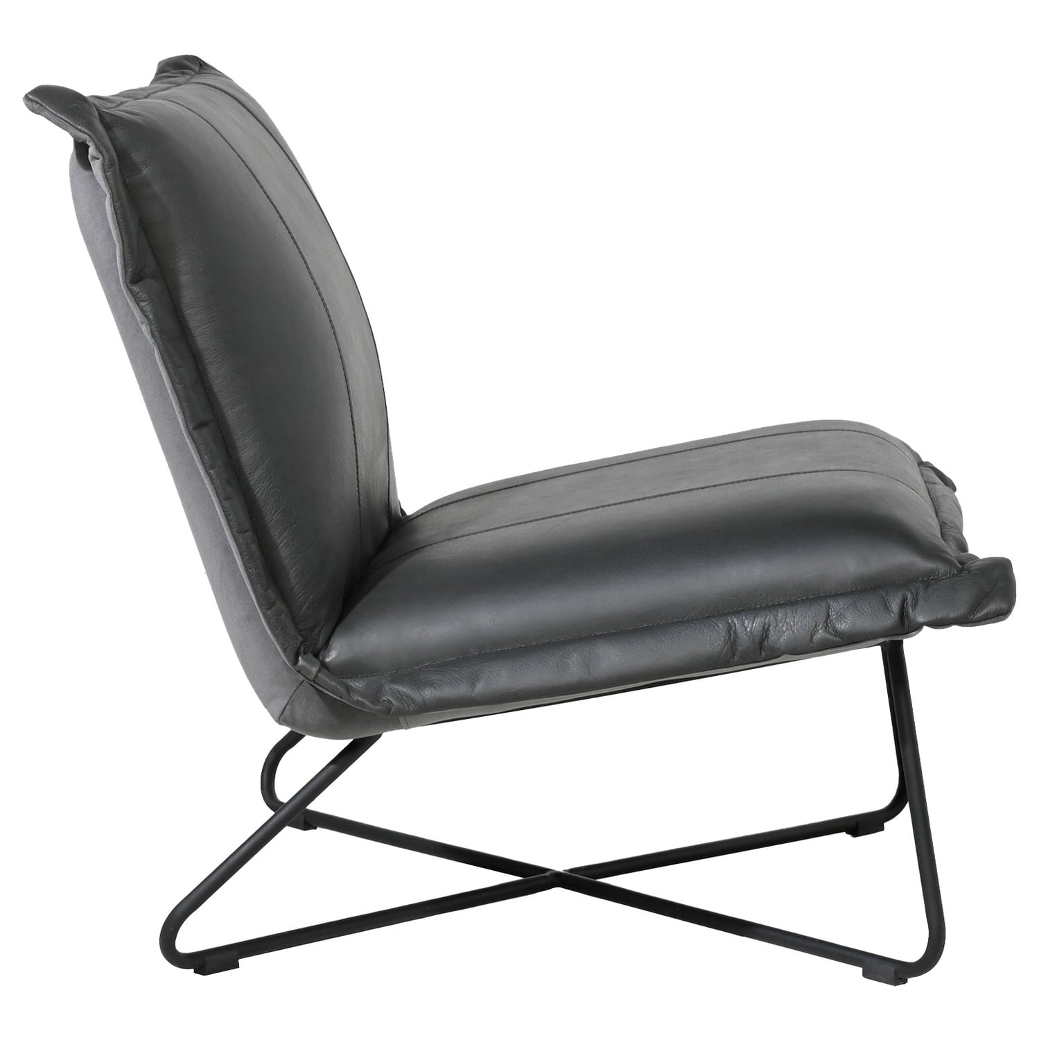Roman Cowhide Leather Chair
