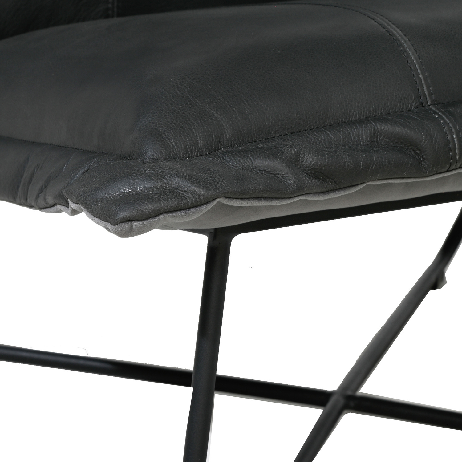 Roman Cowhide Leather Chair