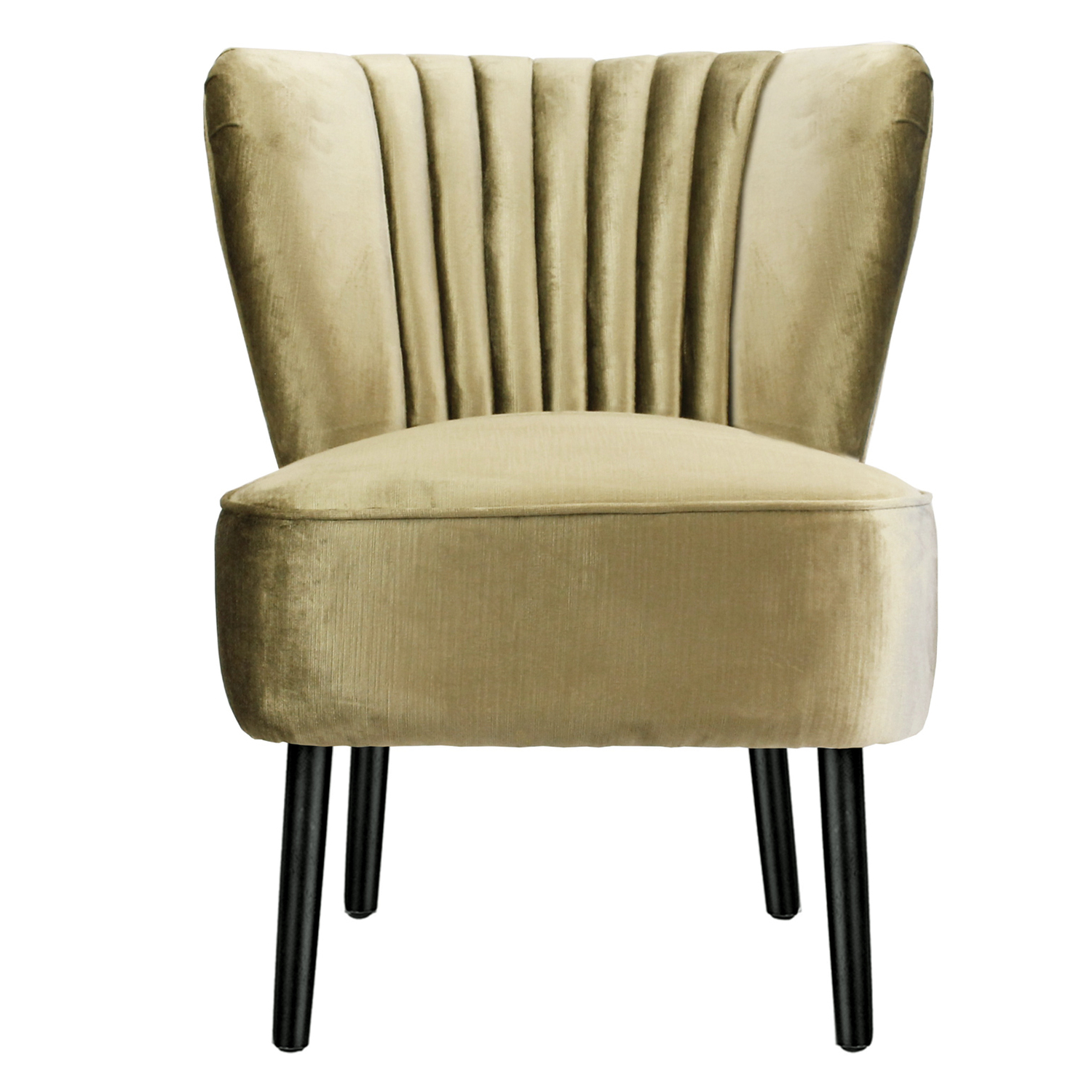 Coco Velvet Slipper Chair