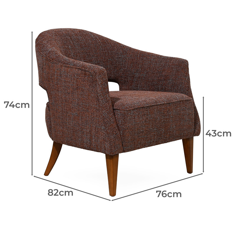 Sandra Upholstered Armchair