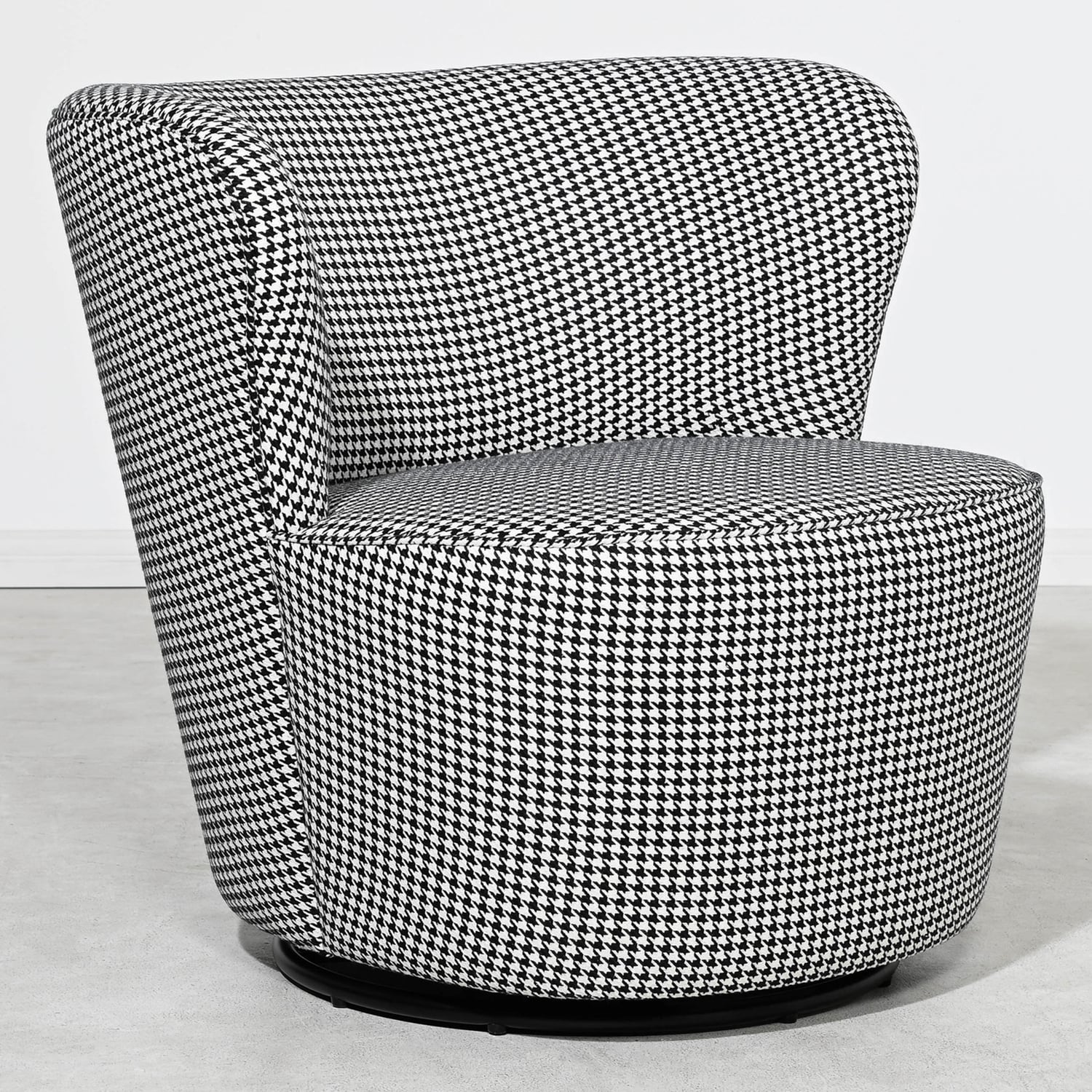 Houndstooth Raeley Swivel Chair